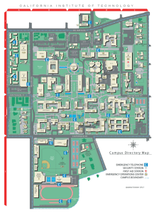 Campus Directory Map - Caltech Security