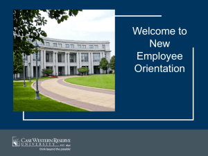 Welcome to New Employee Orientation