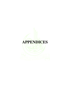 appendices - National Institute of Historical & Cultural Research