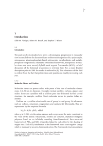 History zeolites - Wiley-VCH