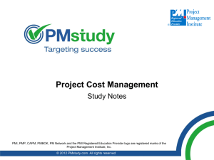 Project Cost Management