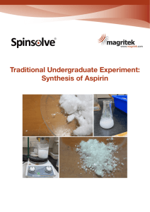 Synthesis of Aspirin