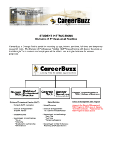 How to register on CareerBuzz - School of History and Sociology