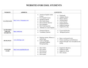websites for esol students - Hillsborough Literacy Council