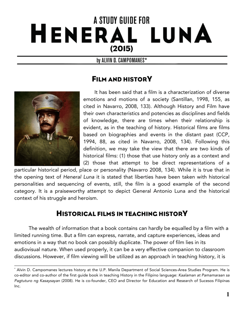 heneral luna movie summary