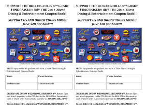 SUPPORT THE ROLLING HILLS 4TH GRADE FUNDRAISER!! BUY