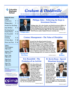 Graham & Doddsville - Columbia Business School