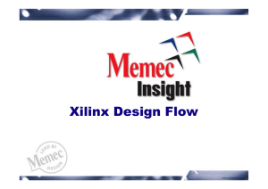 Xilinx Design Flow