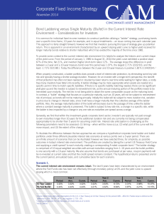 Ladder vs. Bullet Portfolio - 2014 White Paper