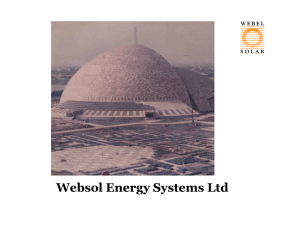 Websol Energy Systems Ltd