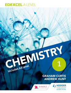 Edexcel A level Chemistry