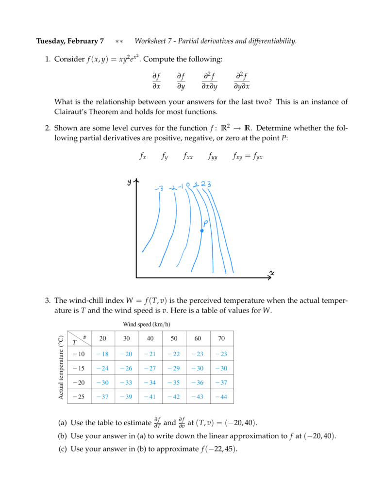 worksheet 7