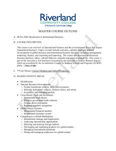 master course outline - Riverland Community College