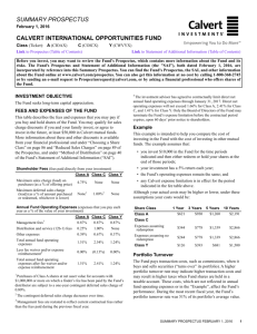 1.31.16 International Opportunities Fund ACY Summary