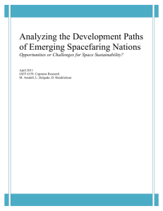 Analyzing the Development Paths of Emerging Spacefaring Nations