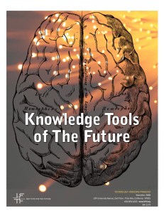 Knowledge Tools of the Future Report
