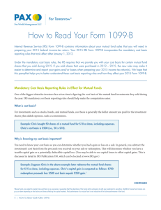 How to Read Your Form 1099-B