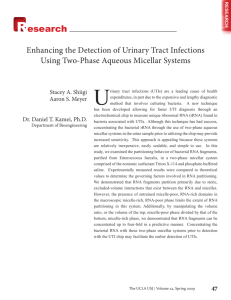 Enhancing the Detection of Urinary Tract