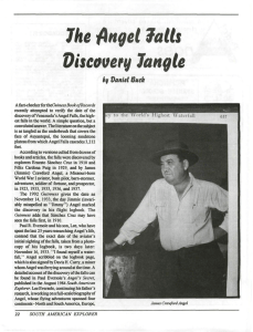 The Angel Falls Discovery Jangle