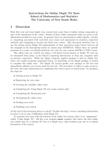 1 Overview - School of Mathematics and Statistics