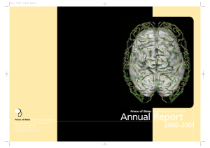 2001 Annual Report - Neuroscience Research Australia