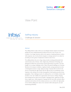 Staffing Industry Challenges & Solution