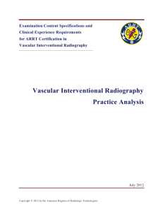 Vascular Interventional Radiography
