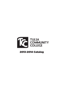 2013-2014 Catalog - Tulsa Community College