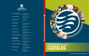 catalog - Tidewater Community College