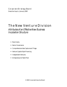 The New Venture Division