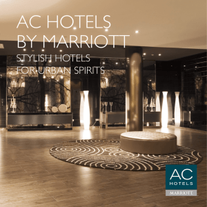 AC Hotels by Marriott Design Standards Brochure