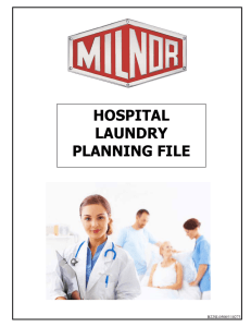 hospital laundry planning file