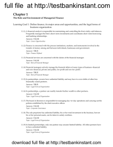 Principles of Managerial Finance, 12e (Gitman)