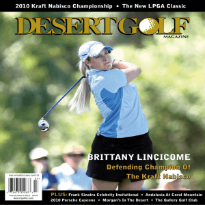 brittany lincicome - Desert Golf and Tennis