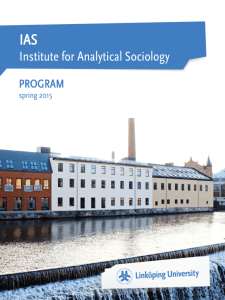 Institute for Analytical Sociology