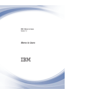 IBM i: Memo to Users