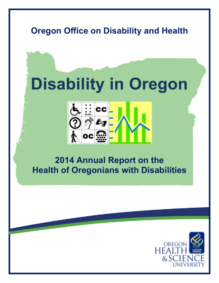 Disability in Oregon Oregon Health & Science University