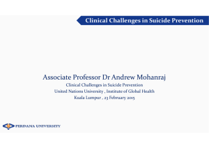 Associate Professor Dr Andrew Mohanraj