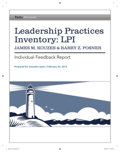 Leadership Practices Inventory: LPI