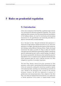 Rules on Prudential Regulation