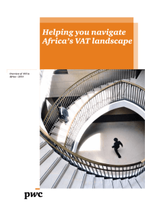Helping you navigate Africa's VAT landscape