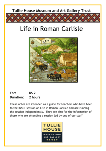 Life in Roman Carlisle - Tullie House Museum & Art Gallery