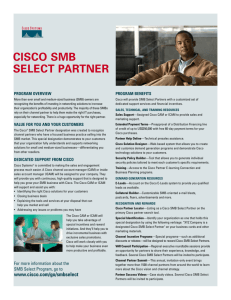 cisco smb select partner - Langstaff Communications
