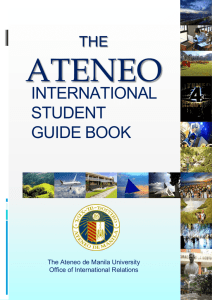 Ateneo De Manila University - University of the Basque Country