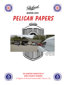 pelican papers - North Atlantic Packards