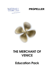 The Merchant of Venice Education Pack