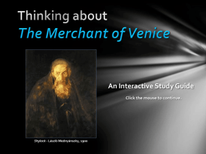 The Merchant of Venice – Interactive Study Guide
