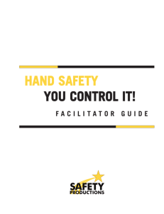 hand safety you control it!