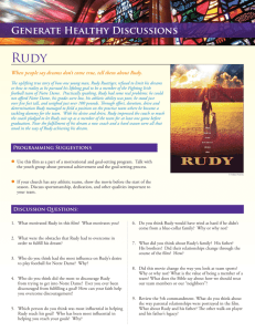 Rudy - Religious Movies