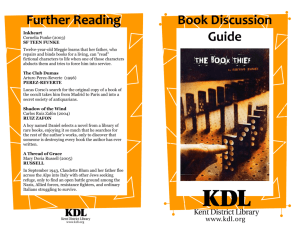 Further Reading Book Discussion Guide